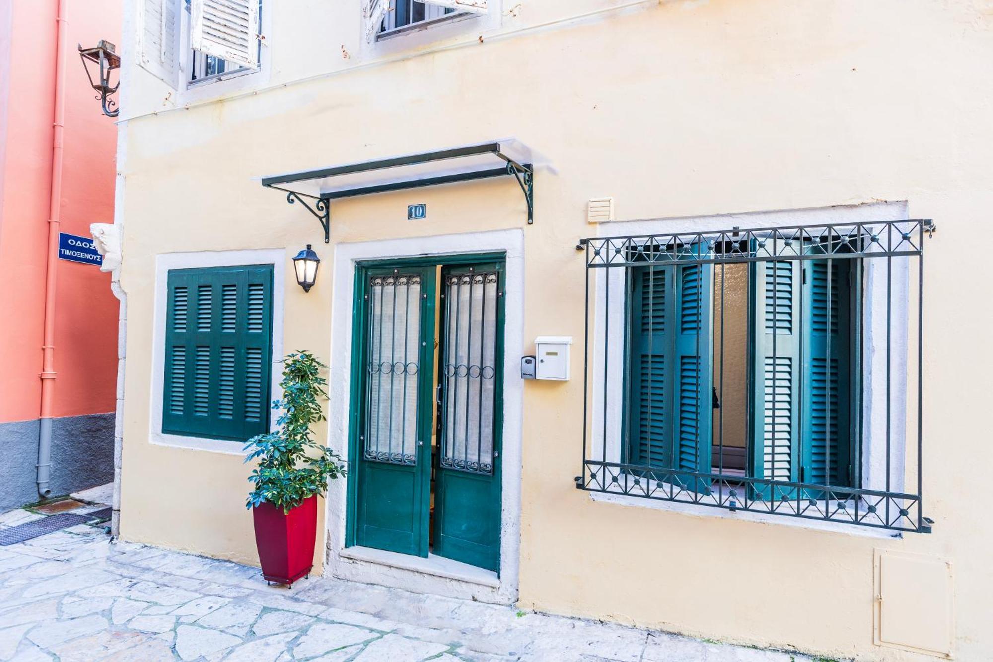 Casa Mourioni Old Corfu Town Lejlighed Eksteriør billede