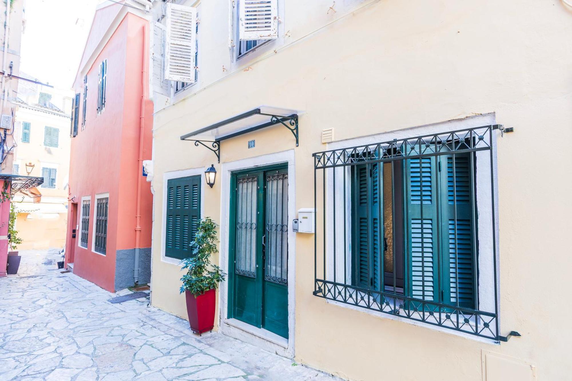 Casa Mourioni Old Corfu Town Lejlighed Eksteriør billede